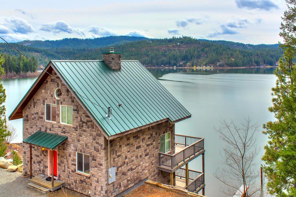 Beautiful Lake Coeur D'Alene Cabin On The Bay Hotel Mica Esterno foto