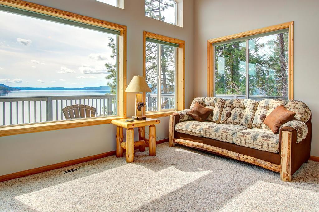 Beautiful Lake Coeur D'Alene Cabin On The Bay Hotel Mica Esterno foto